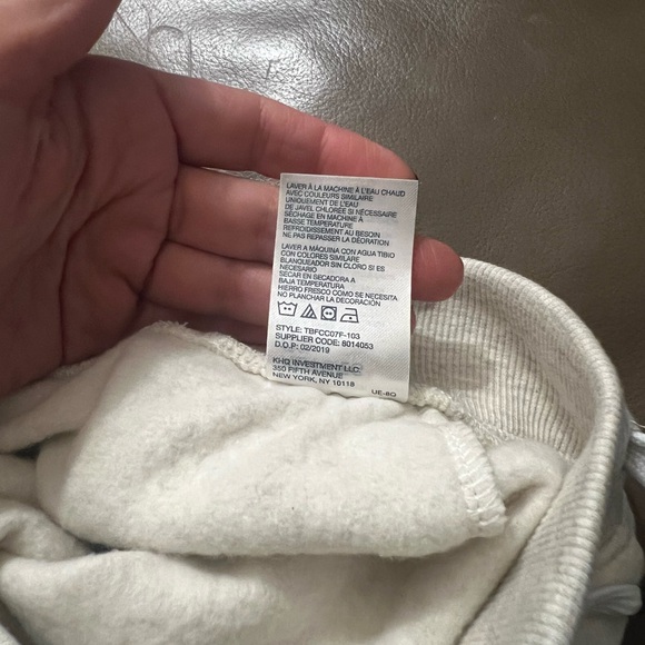 Tommy Hilfiger Kids Light Beige Joggers with Logo - Picture 17 of 17